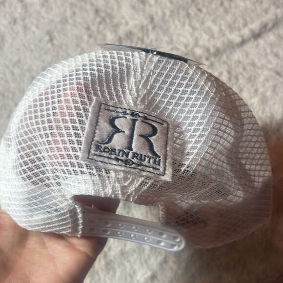 Floral Blue Atlanta Cap robin ruth NWT - Picture 5 of 8